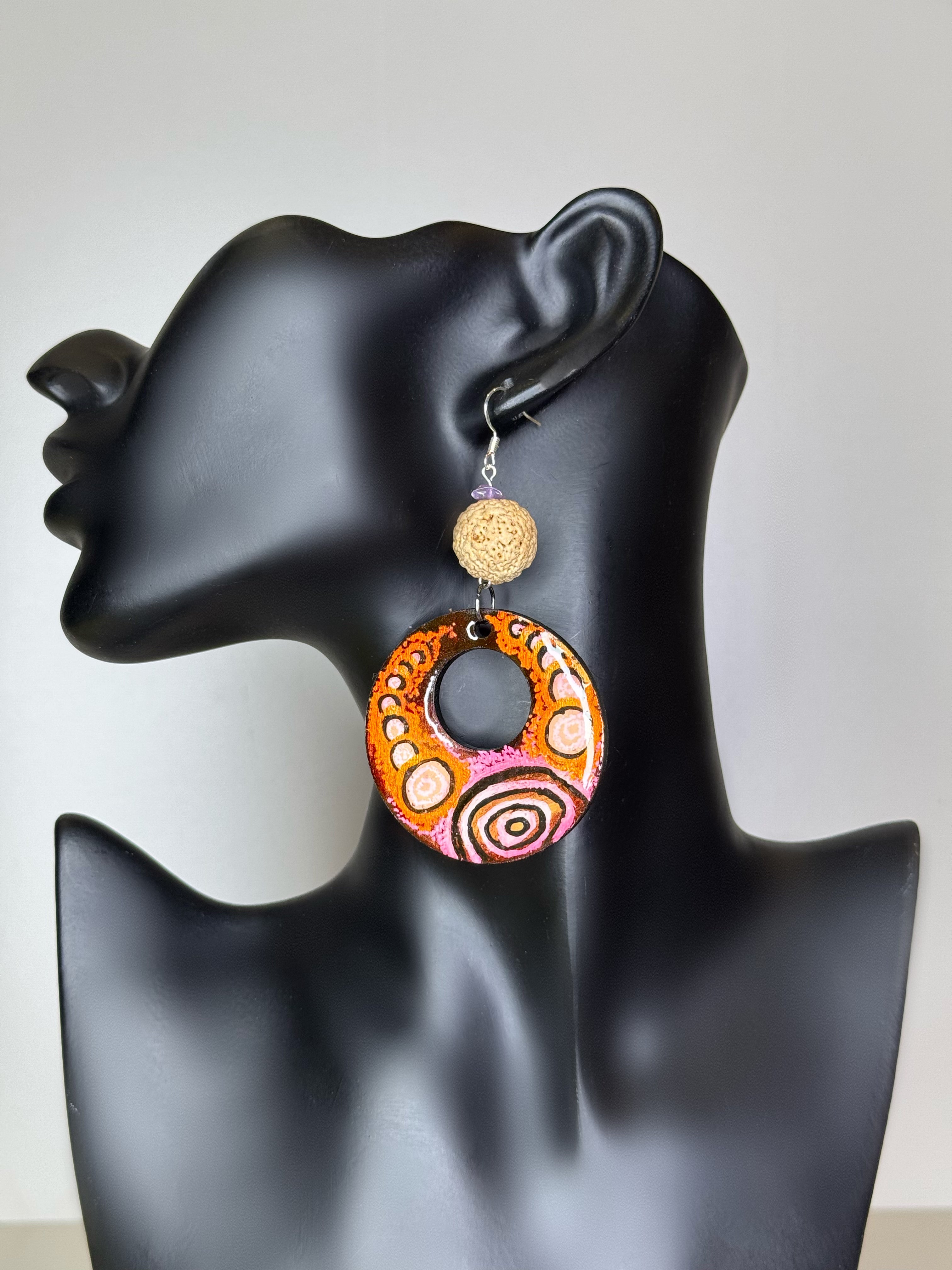 Earrings By Jackie Wirramanda
