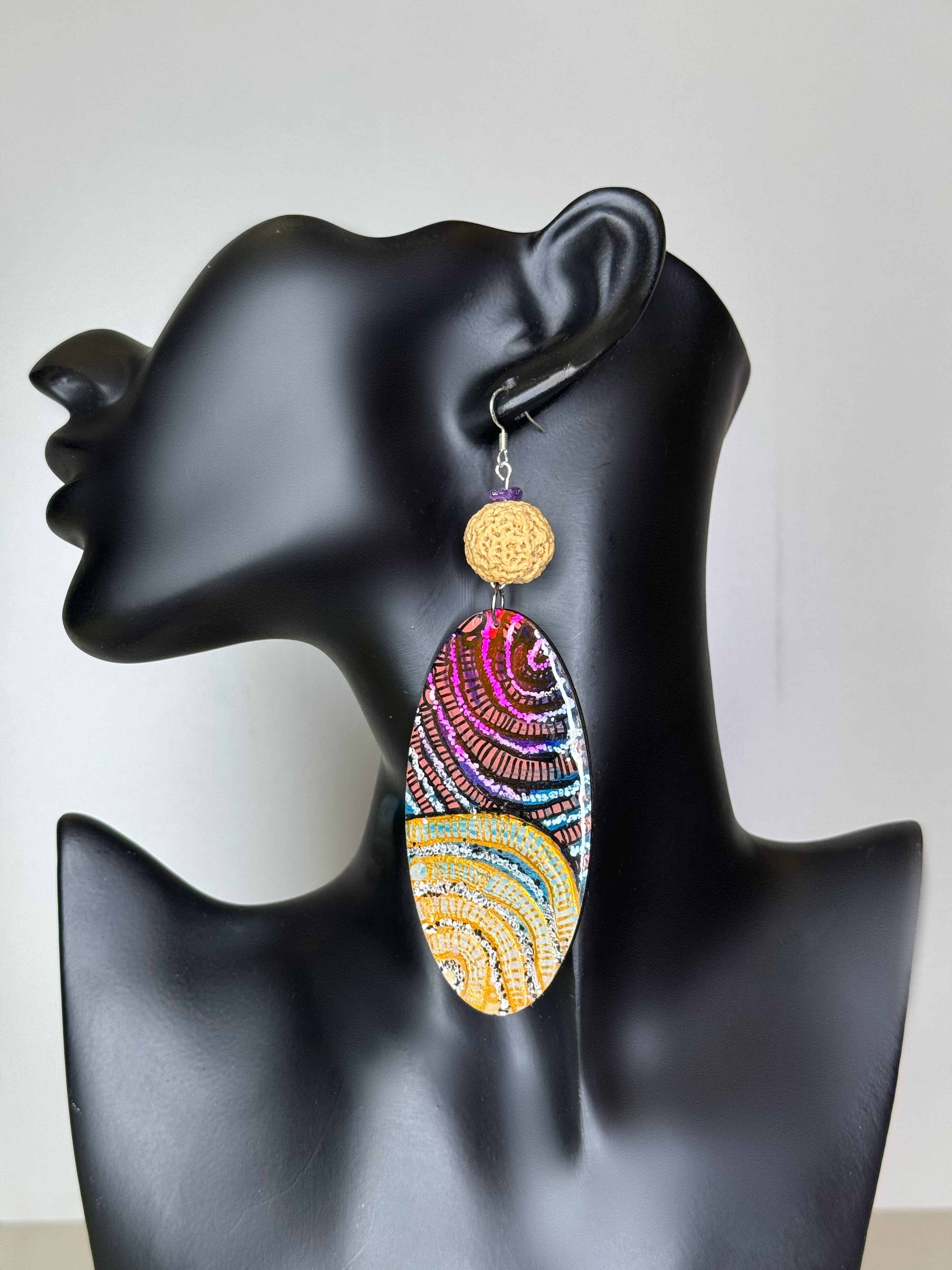 Earrings By Jackie Wirramanda
